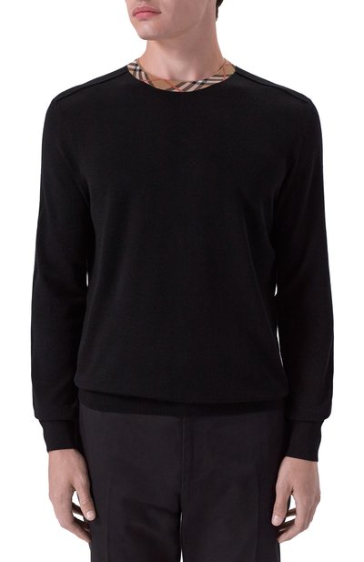 Шерстяной джемпер BURBERRY, арт. 8112148, фото 3