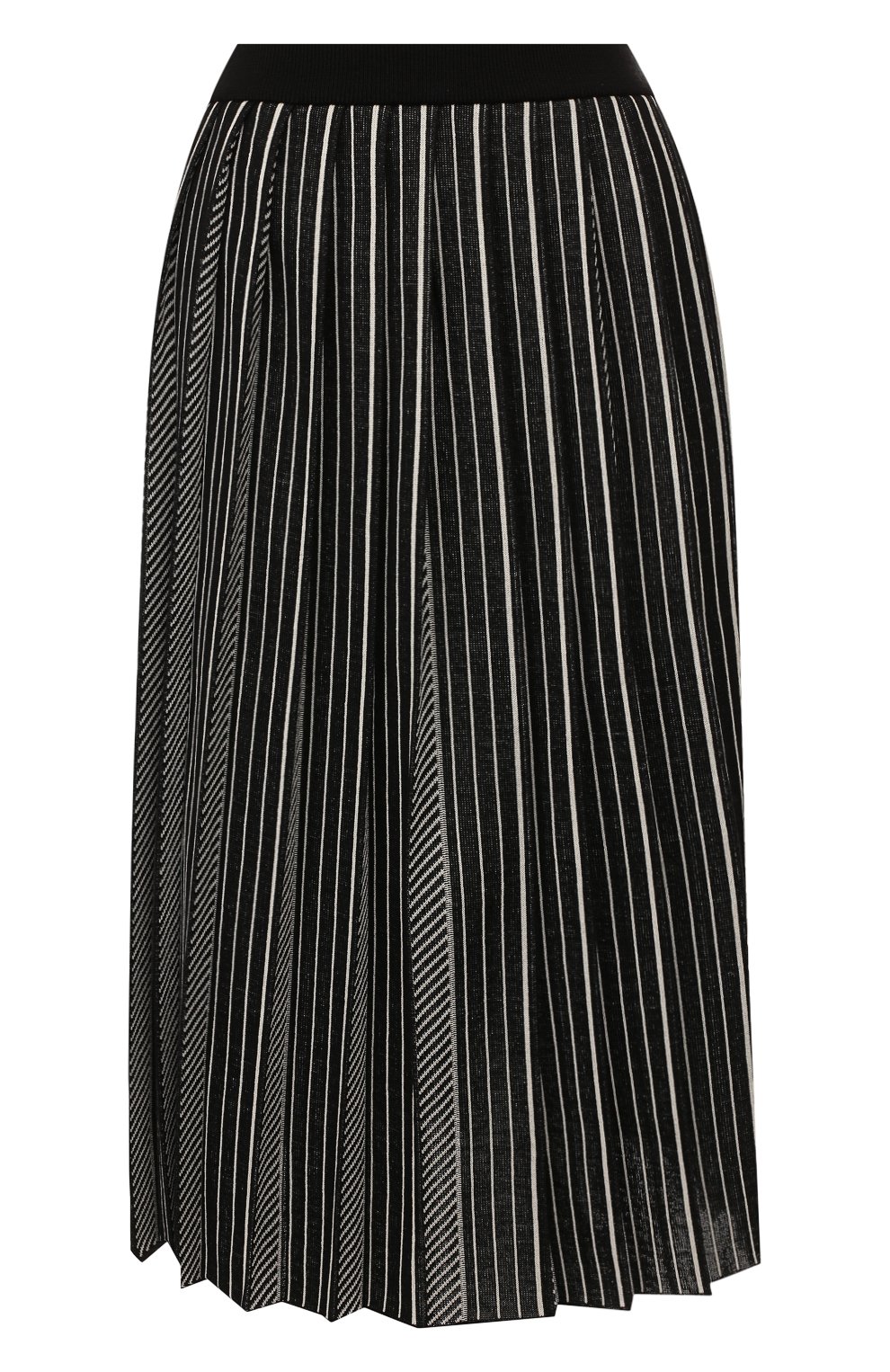 Шерстяная юбка AKIRA NAKA черно-белого цвета по цене 48950 руб., арт. AW1953-BK0W, фото 1 Шерстяная юбка AKIRA NAKA, арт. AW1953-BK0W, фото 1