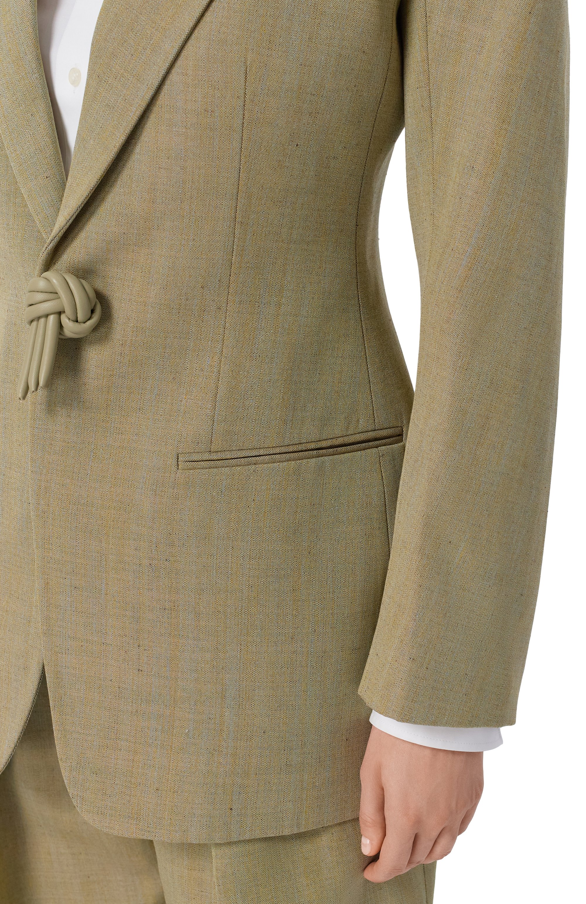 Жакет из шерсти и льна BOTTEGA VENETA, арт. 861430/V6DL0, фото 5