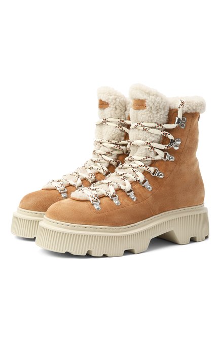 Женские замшевые ботинки SANTONI, арт. WTCG71739LAMAYHC