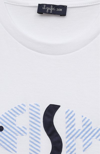 Комплект из футболки и шорт IL GUFO, арт. P23DP417C1078/24M-36M, фото 4