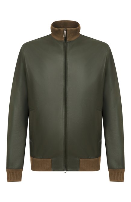 Мужской кожаный бомбер STEFANO RICCI, арт. M7J6100260/NPNUV5