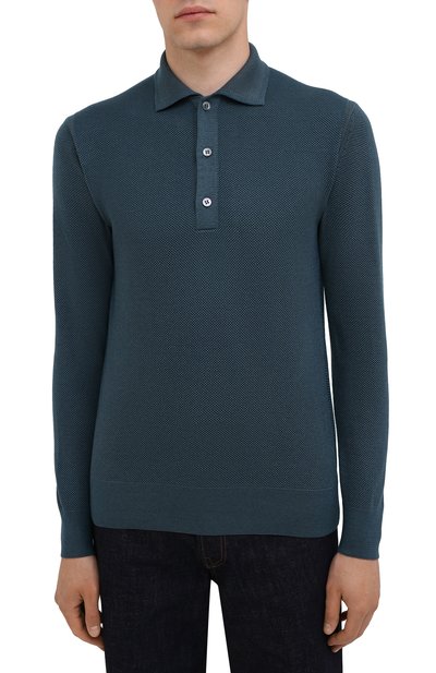 Поло из шелка и кашемира LORO PIANA, арт. FAL7086, фото 3