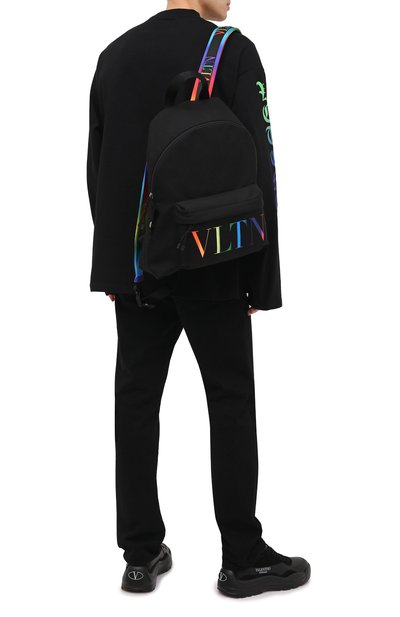 Текстильный рюкзак vltn VALENTINO, арт. VY2B0993/KBP, фото 5