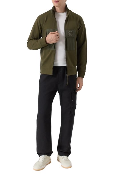 Хлопковая толстовка C.P. COMPANY, арт. 18CLSS012A006452M, фото 2