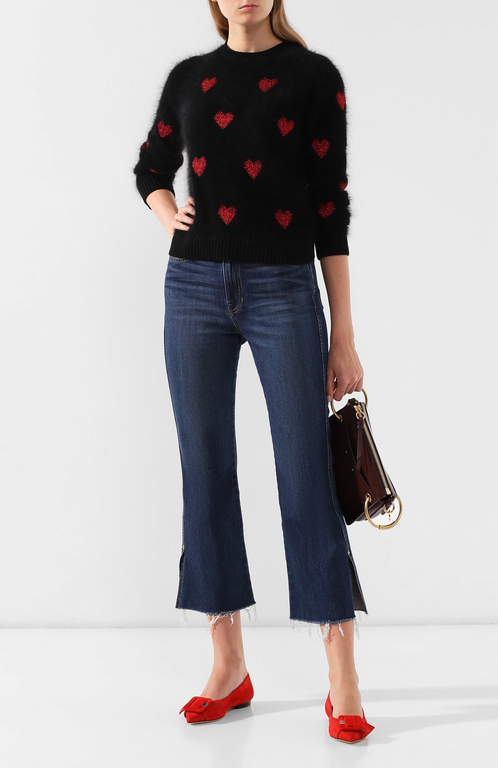 Замшевые балетки SERGIO ROSSI, арт. A86530-MCAZ01, фото 2