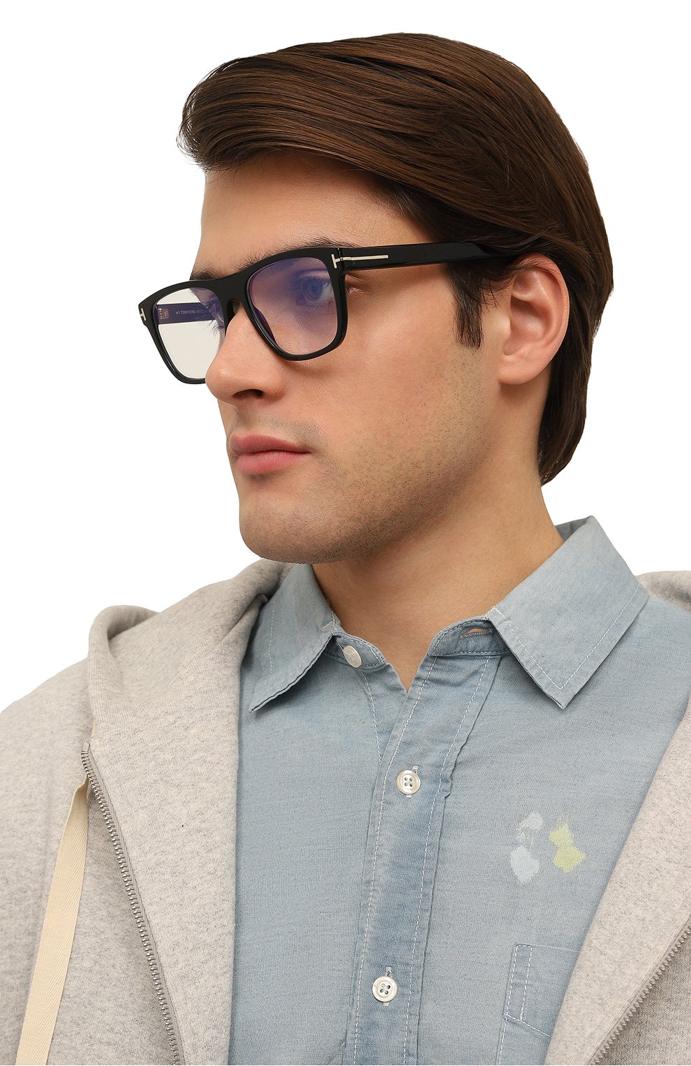 Оправа TOM FORD черного цвета по цене 48750 руб., арт. TF5902-B 001, фото 2 Оправа TOM FORD, арт. TF5902-B 001, фото 2