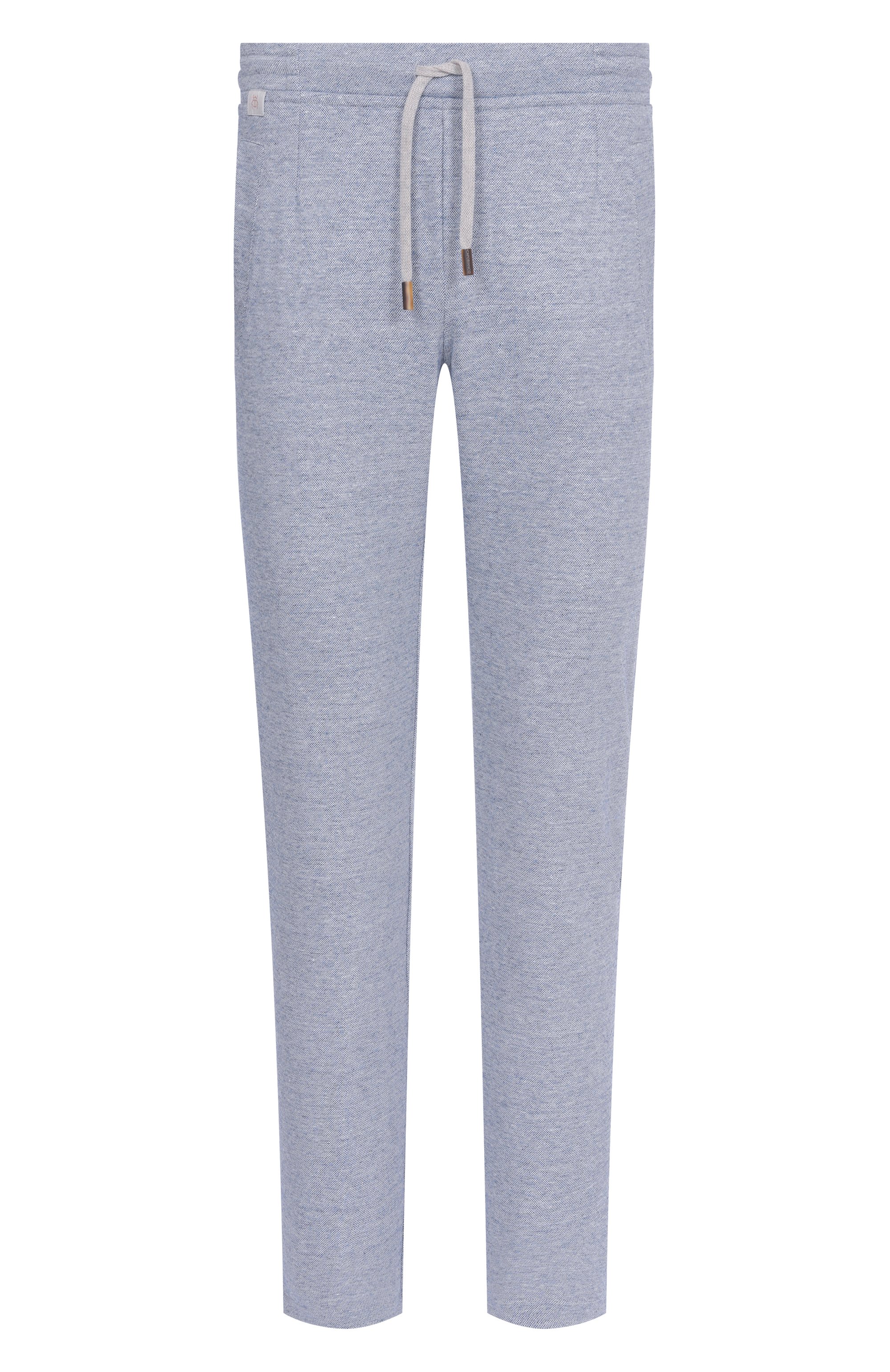 Брюки изо льна и хлопка CAPOBIANCO, арт. 18M735.LUR0., фото 1