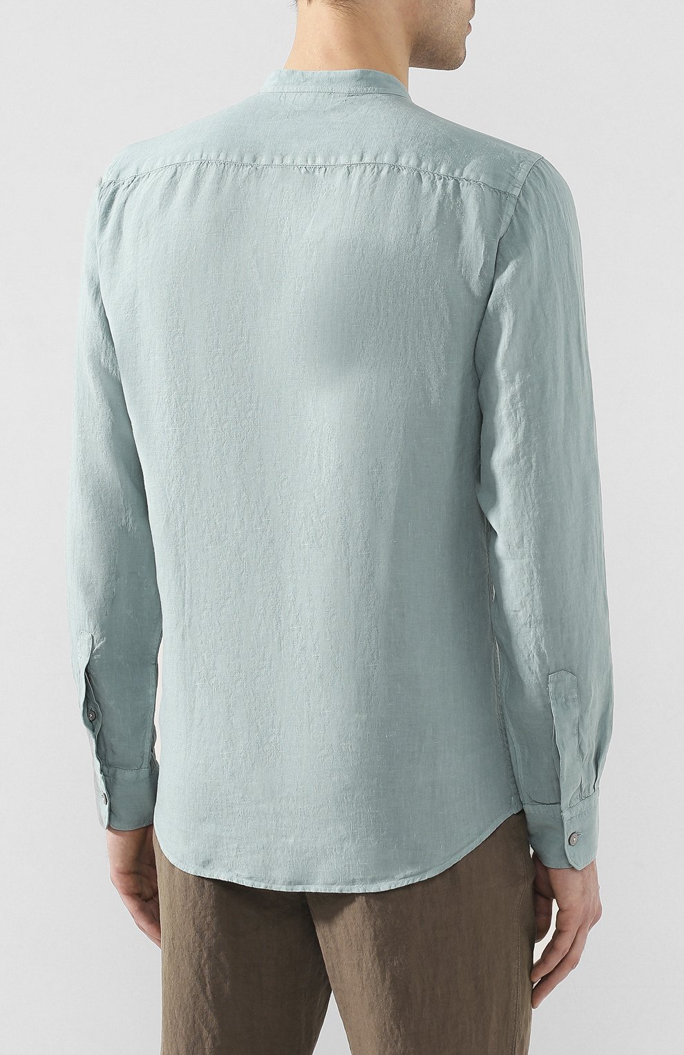 Льняная рубашка ZEGNA, арт. VU230/ZCSG1, фото 4