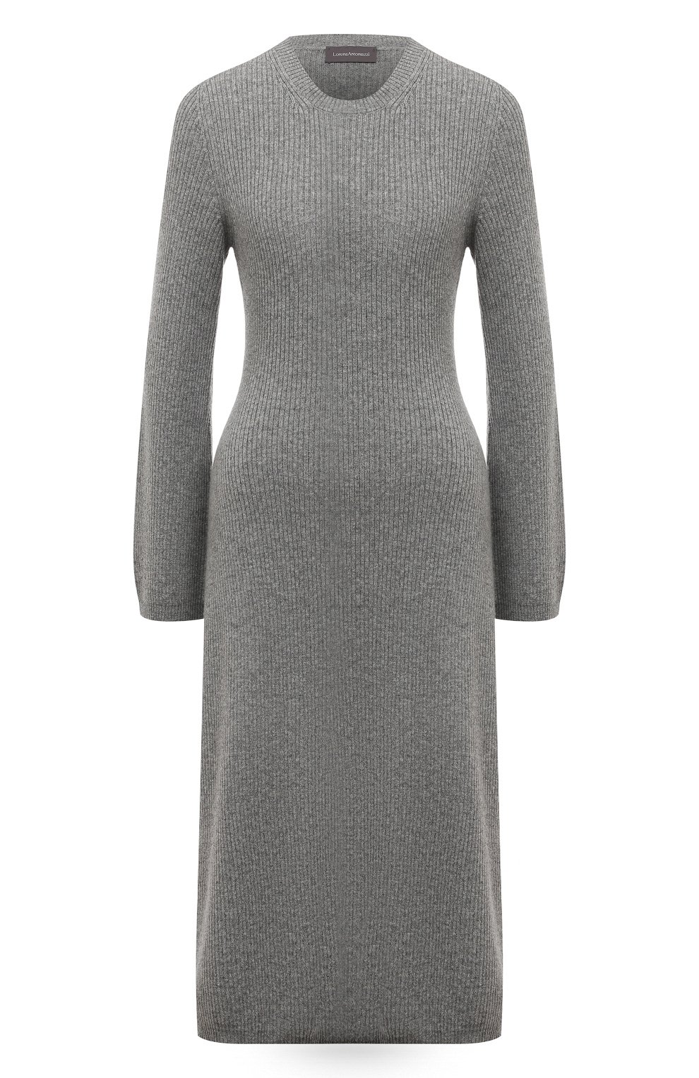 Платье из шерсти и кашемира LORENA ANTONIAZZI серого цвета по цене 82800 руб., арт. A24121AM51A/2472, фото 1 Платье из шерсти и кашемира LORENA ANTONIAZZI, арт. A24121AM51A/2472, фото 1