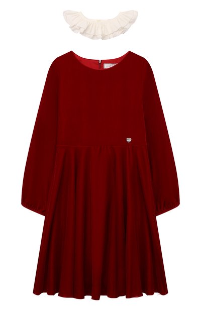 Бархатное платье MONNALISA, арт. 11D912