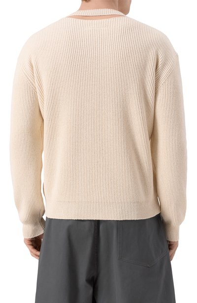 Хлопковый свитер MM6, арт. SH2HL0022/M13124, фото 4