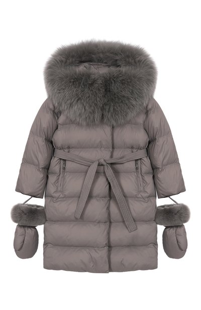 Пуховое пальто YVES SALOMON ENFANT, арт. 25WEM920XXD0XW/6A