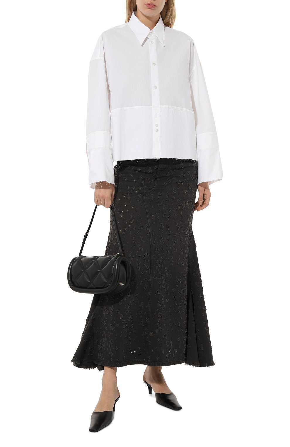 Джинсовая юбка MM6, арт. S62MI0002/S30863, фото 2