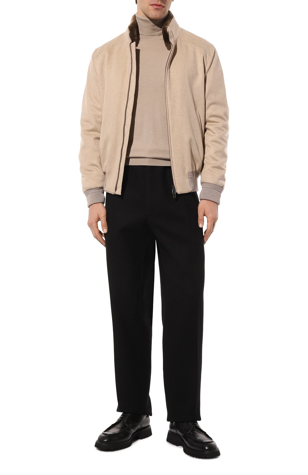 Водолазка из кашемира и шелка ZEGNA, арт. 120/UCJ00A6, фото 2