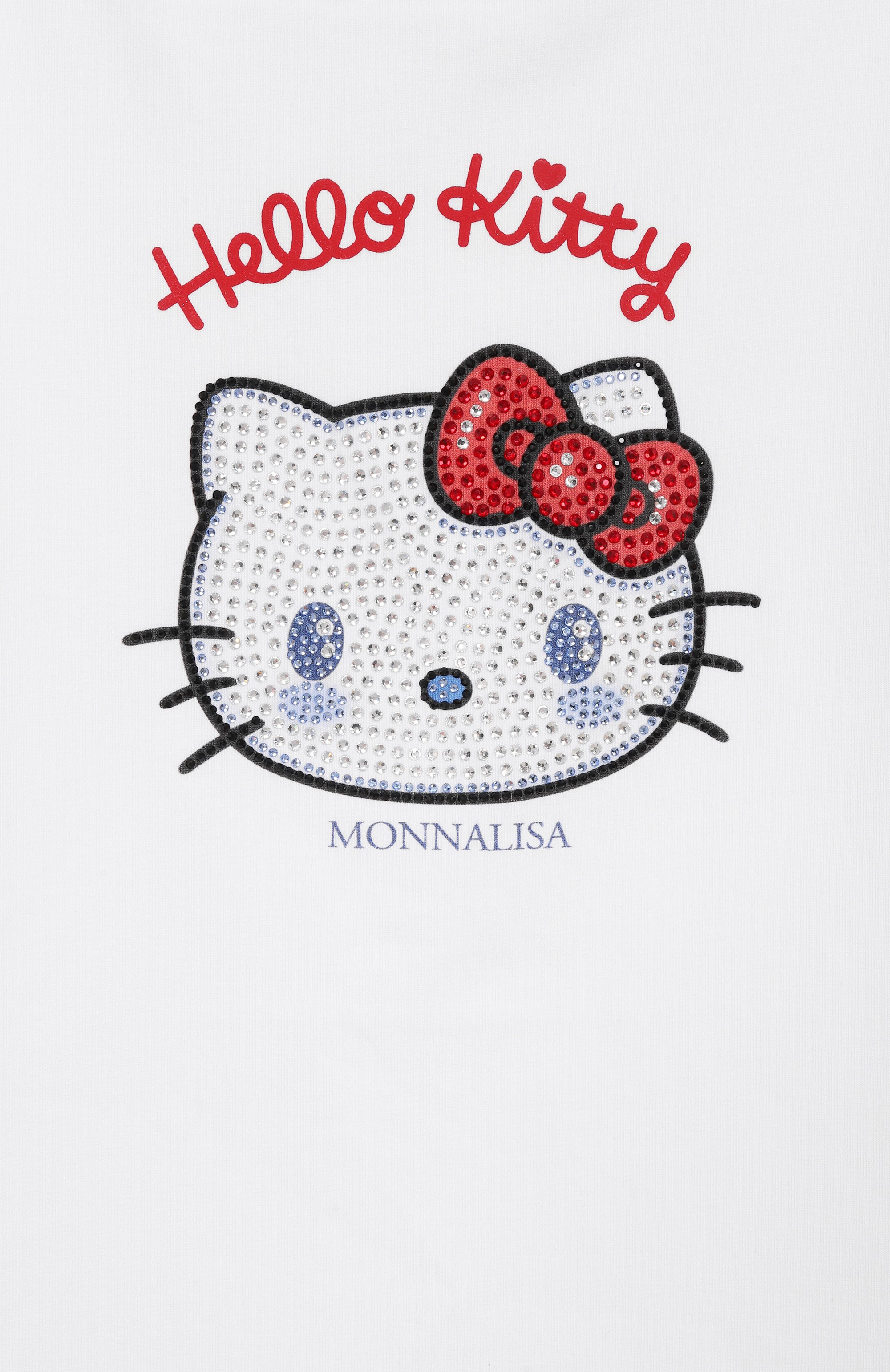 Хлопковая футболка MONNALISA, арт. 19G617, фото 3