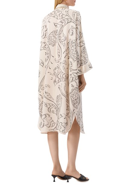 Шелковое платье ХОХЛОМА Х АЛЕНА АХМАДУЛЛИНА, арт. WTD2112, фото 4