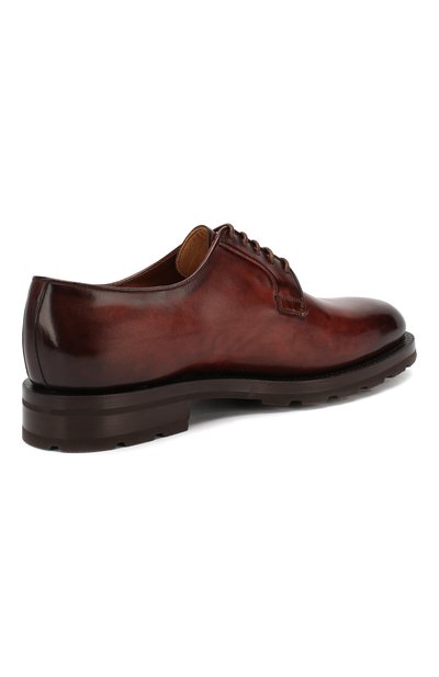 Кожаные дерби SANTONI, арт. MCCG13974ML8HBUSR51, фото 4