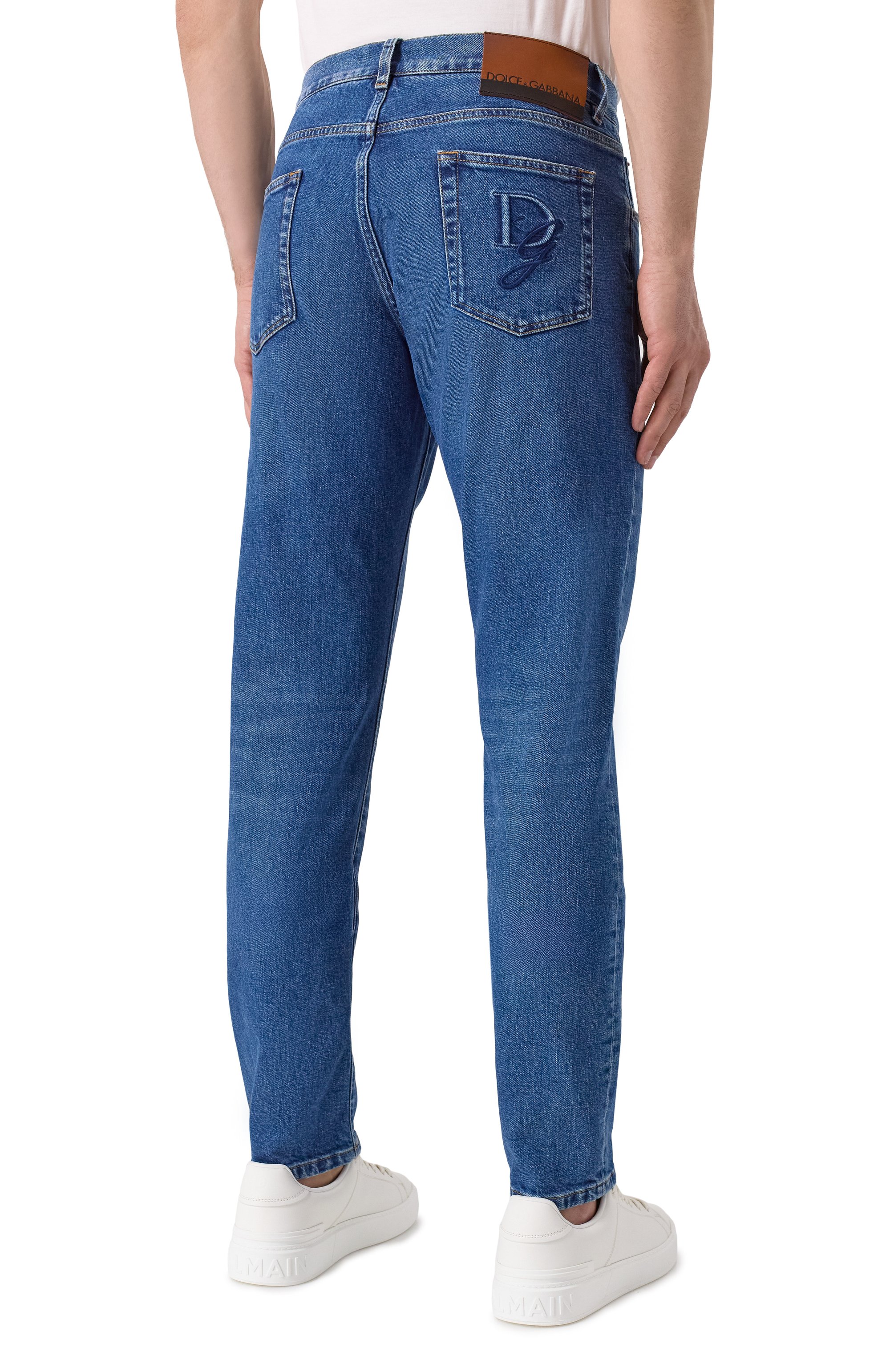 Джинсы slim DOLCE & GABBANA, арт. GY07CZ/G8NA1, фото 4