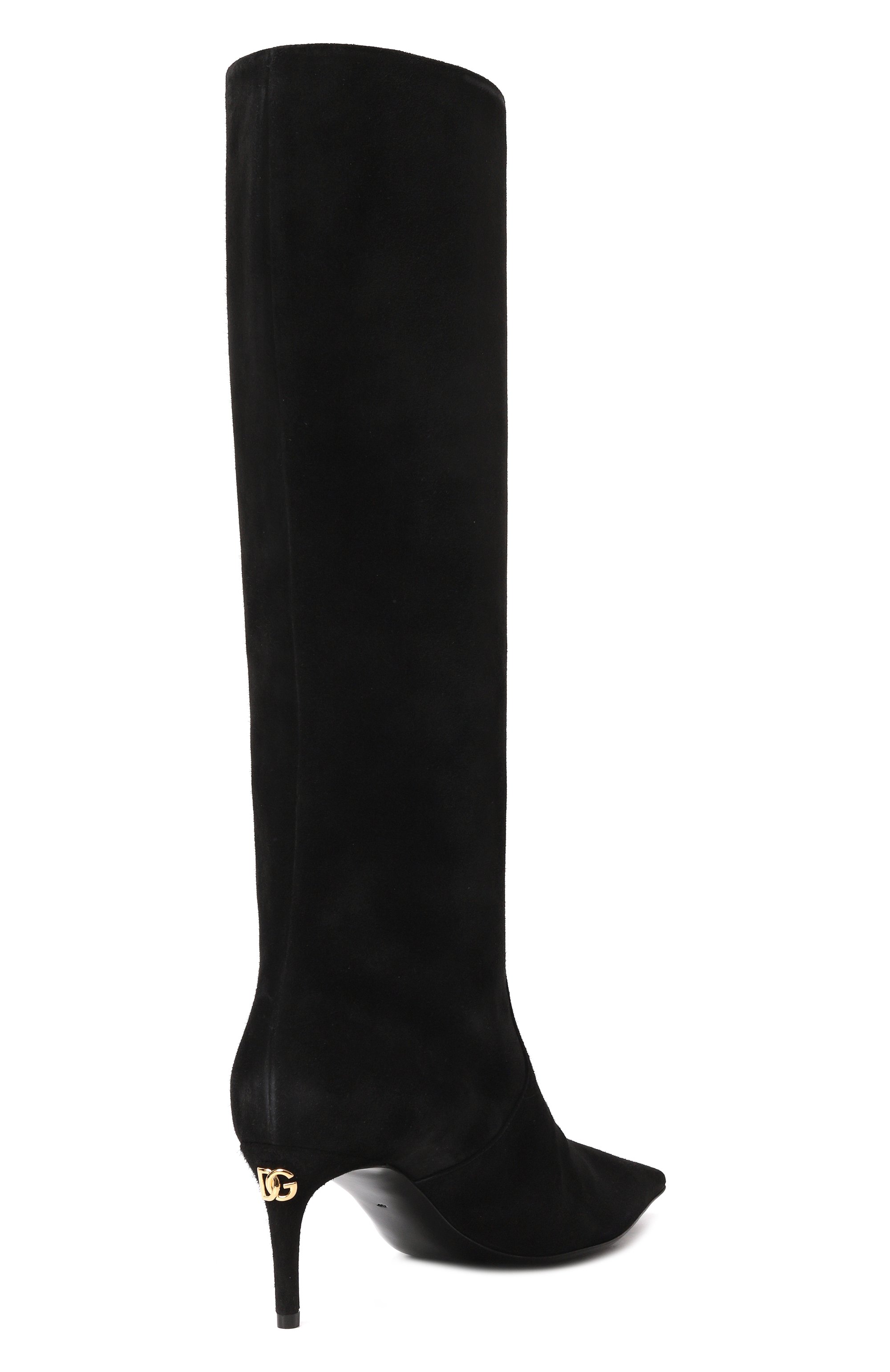 Замшевые сапоги mun 60 DOLCE & GABBANA, арт. CU1139/A6807, фото 5