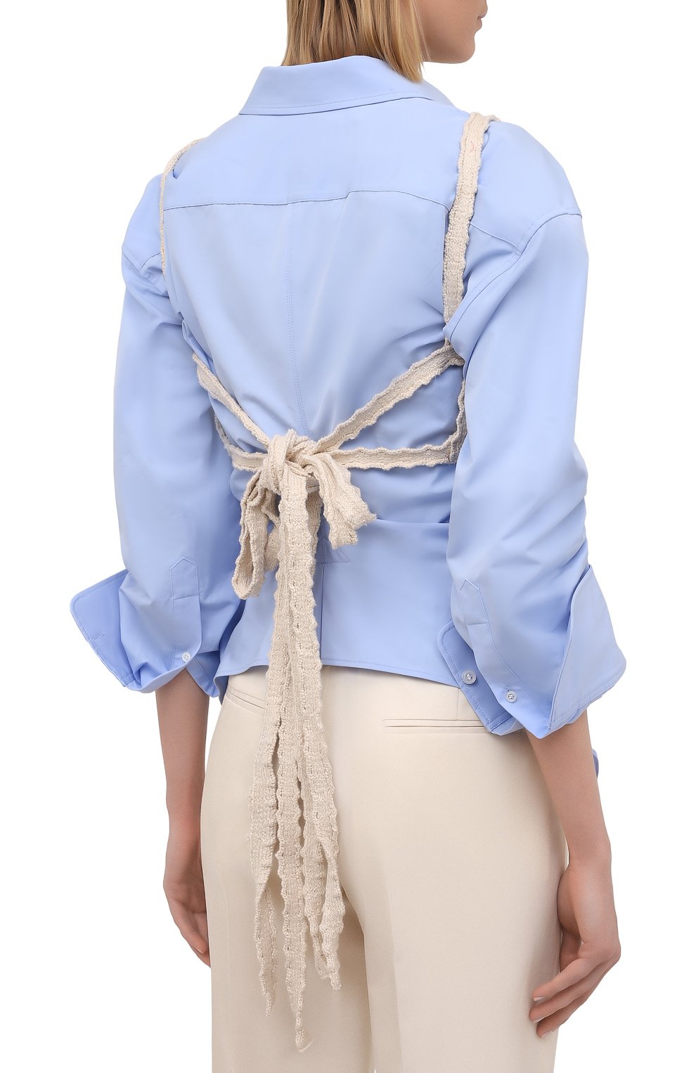 Хлопковый топ ALANUI, арт. LWHA042S21KNI001, фото 4