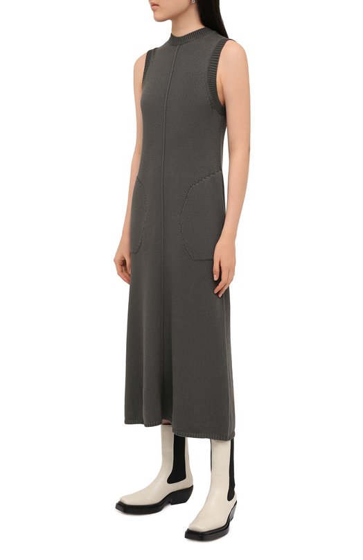 Платье Peter Do Серый, фото 3