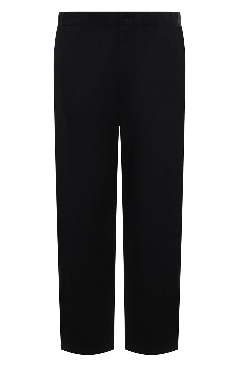 Хлопковые брюки JIL SANDER темно-синего цвета по цене 76400 руб., арт. J47KA0016/J45039, фото 1 Хлопковые брюки JIL SANDER, арт. J47KA0016/J45039, фото 1