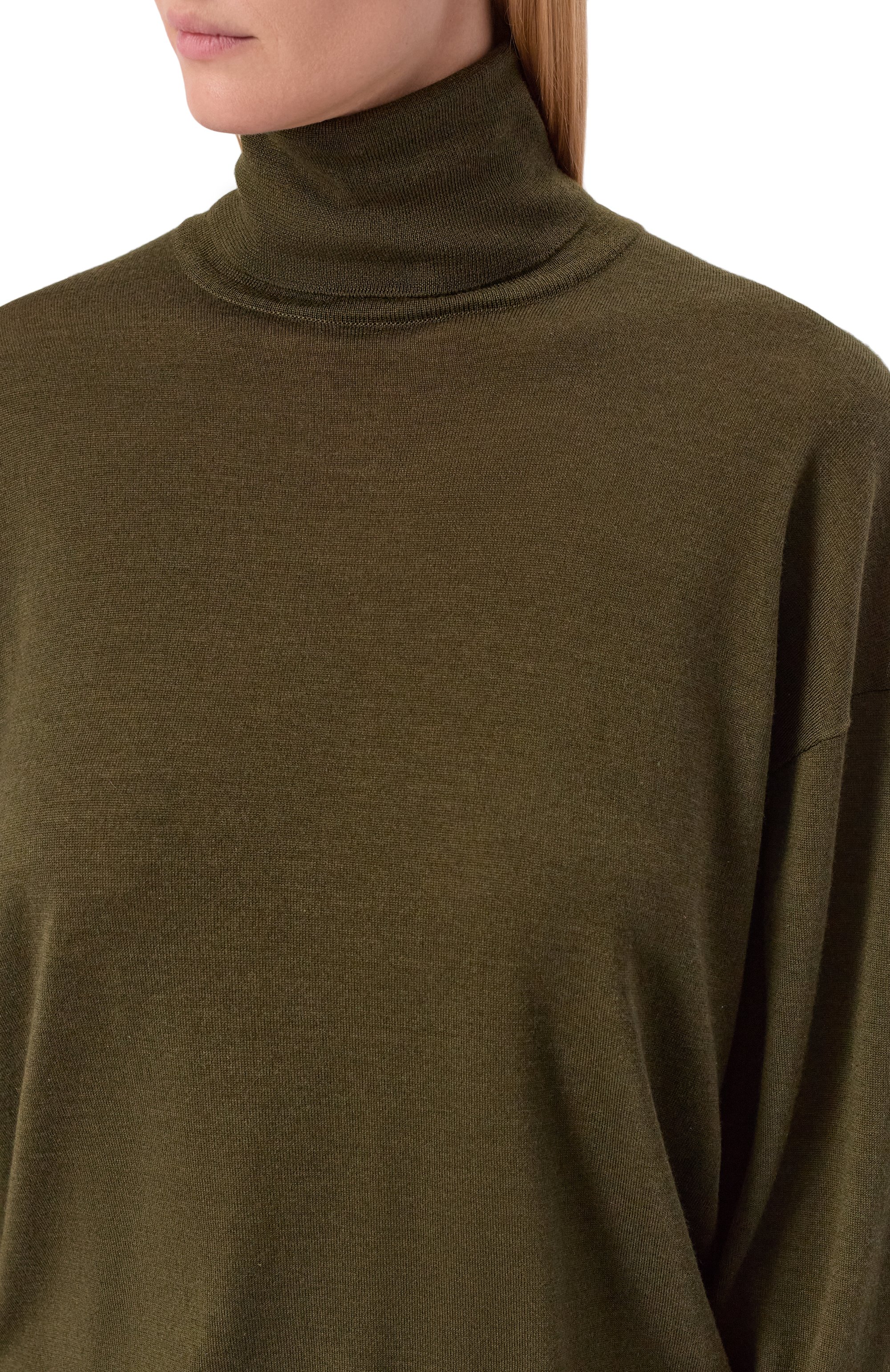 Водолазка из шерсти и кашемира SAINT LAURENT, арт. 850335/YAPK2, фото 5