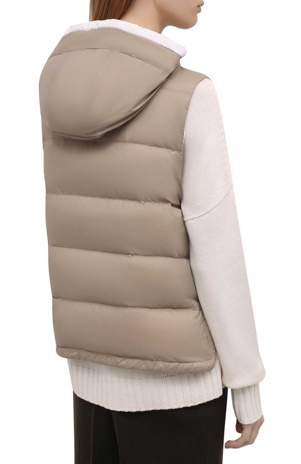 Пуховый жилет BRUNELLO CUCINELLI, арт. MR4052645, фото 4