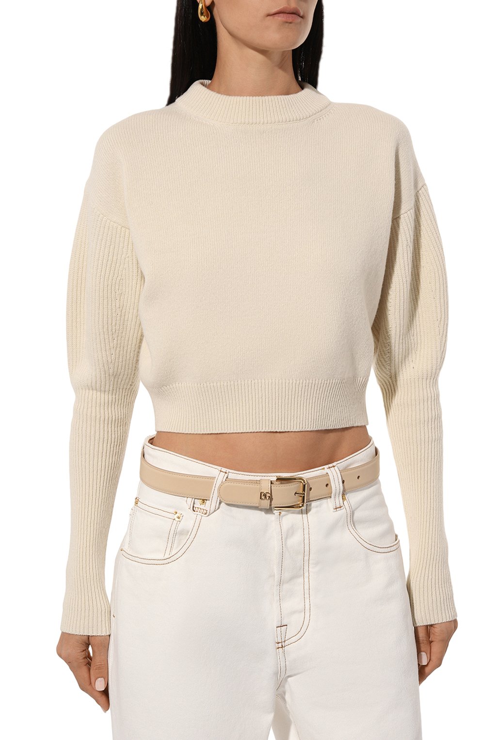 Свитер из кашемира и шерсти ALEXANDER MCQUEEN, арт. 768797/Q1A7G, фото 3