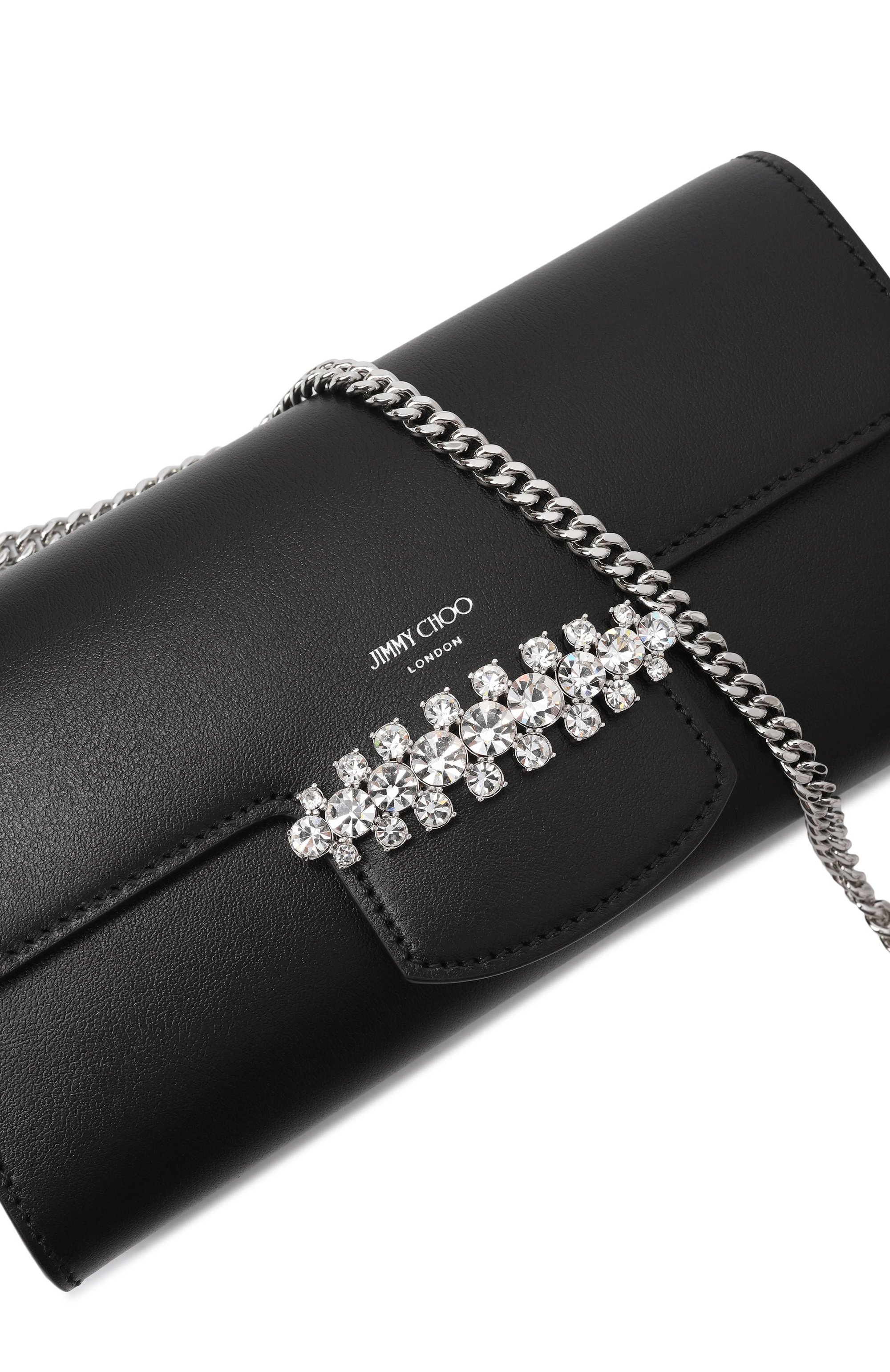 Клатч bing JIMMY CHOO, арт. BING WALLET/CHAIN/0CY, фото 6