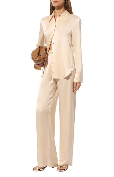 Атласная рубашка NANUSHKA, арт. NW24CRSH01771, фото 2