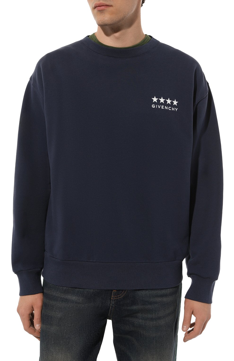 Хлопковый свитшот GIVENCHY, арт. BMJ0LC3YJ5, фото 3