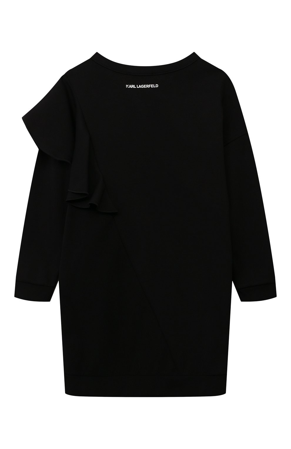 Хлопковое платье KARL LAGERFELD KIDS, арт. Z30181, фото 2