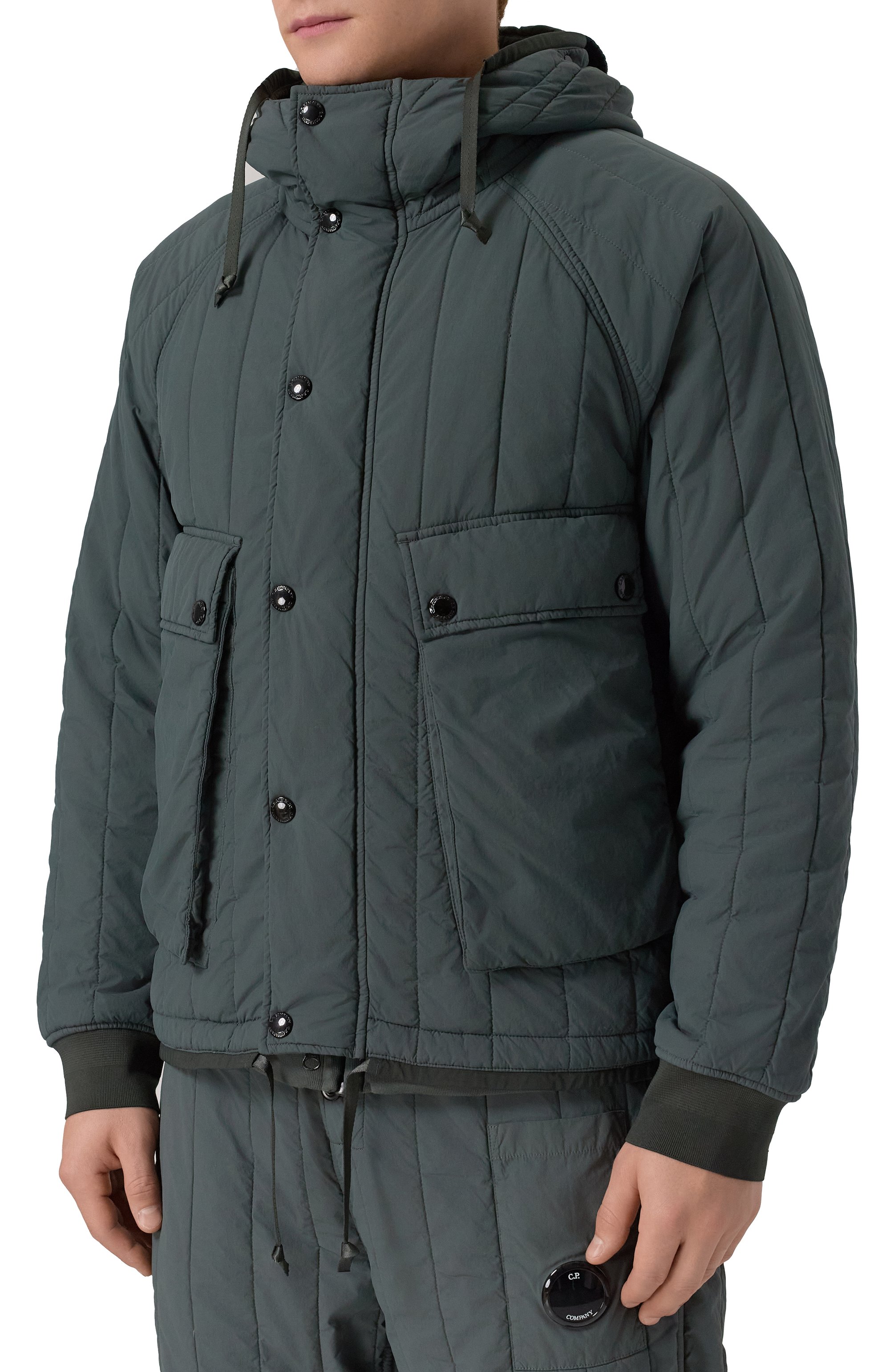 Утепленная куртка C.P. COMPANY, арт. 19CM0W081A110437G, фото 3
