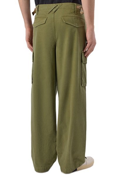 Хлопковые брюки-карго BURBERRY, арт. 8116438, фото 4