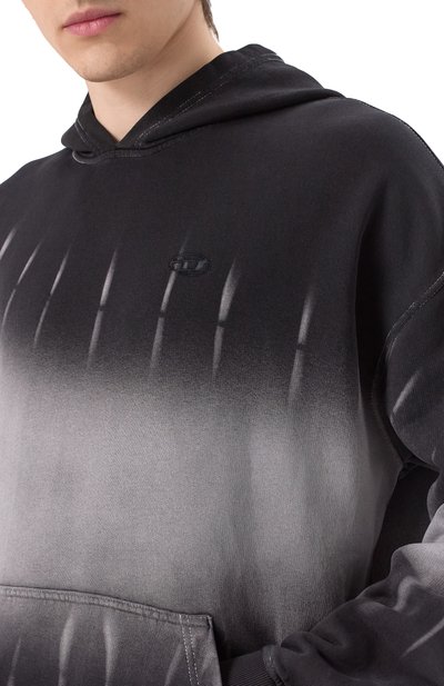 Хлопковое худи DIESEL, арт. A16123/0SLBP, фото 5