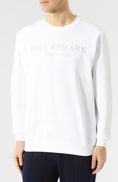 Хлопковый свитшот PAUL&SHARK, арт. P19P1820, фото 3