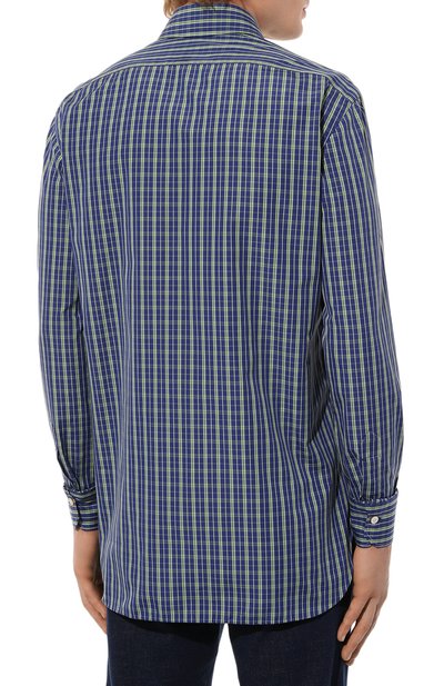 Хлопковая рубашка KITON, арт. UCIH0909722, фото 4