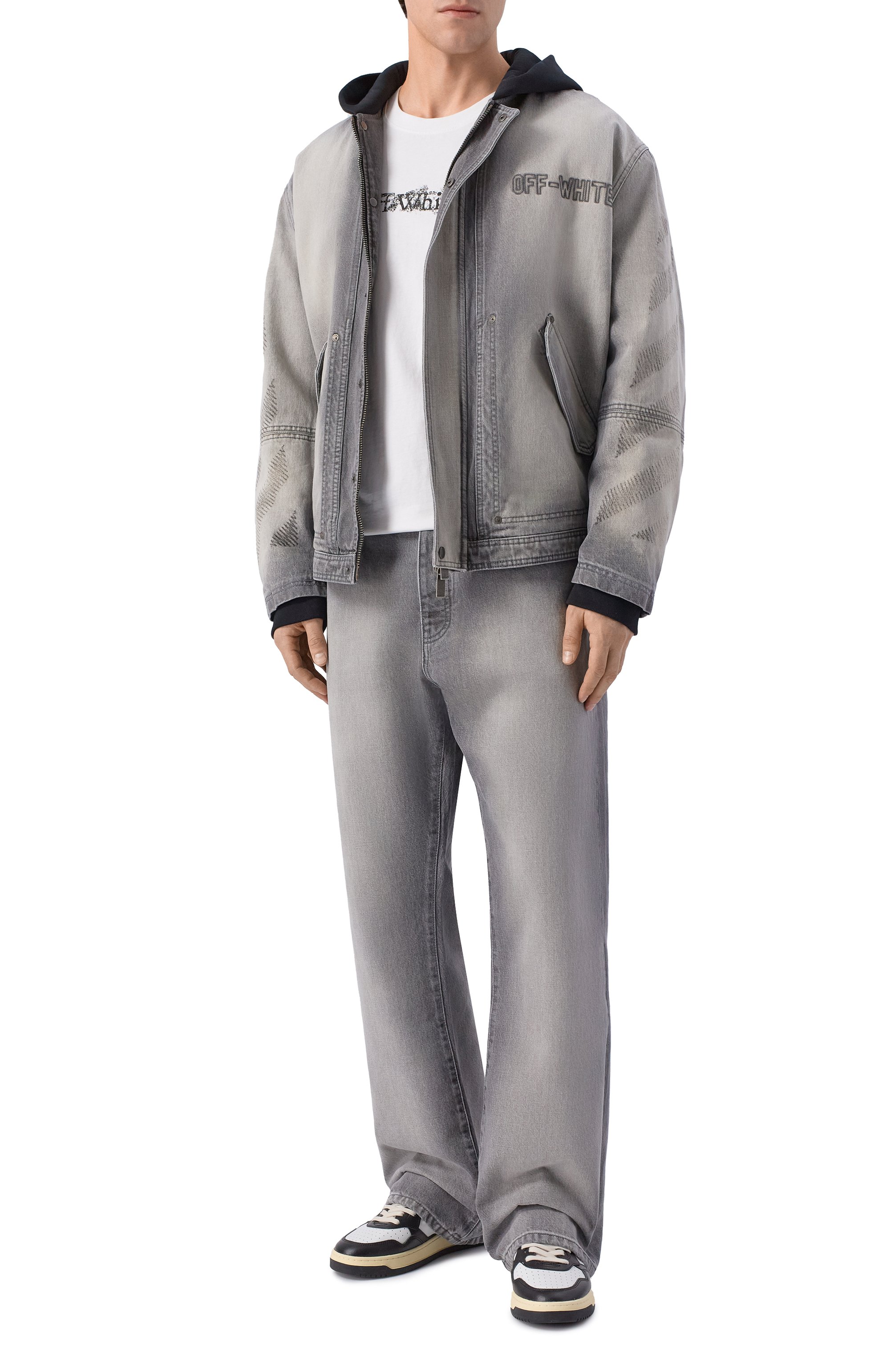 Джинсовая куртка OFF-WHITE, арт. 0MYE09MS26DEN002, фото 2