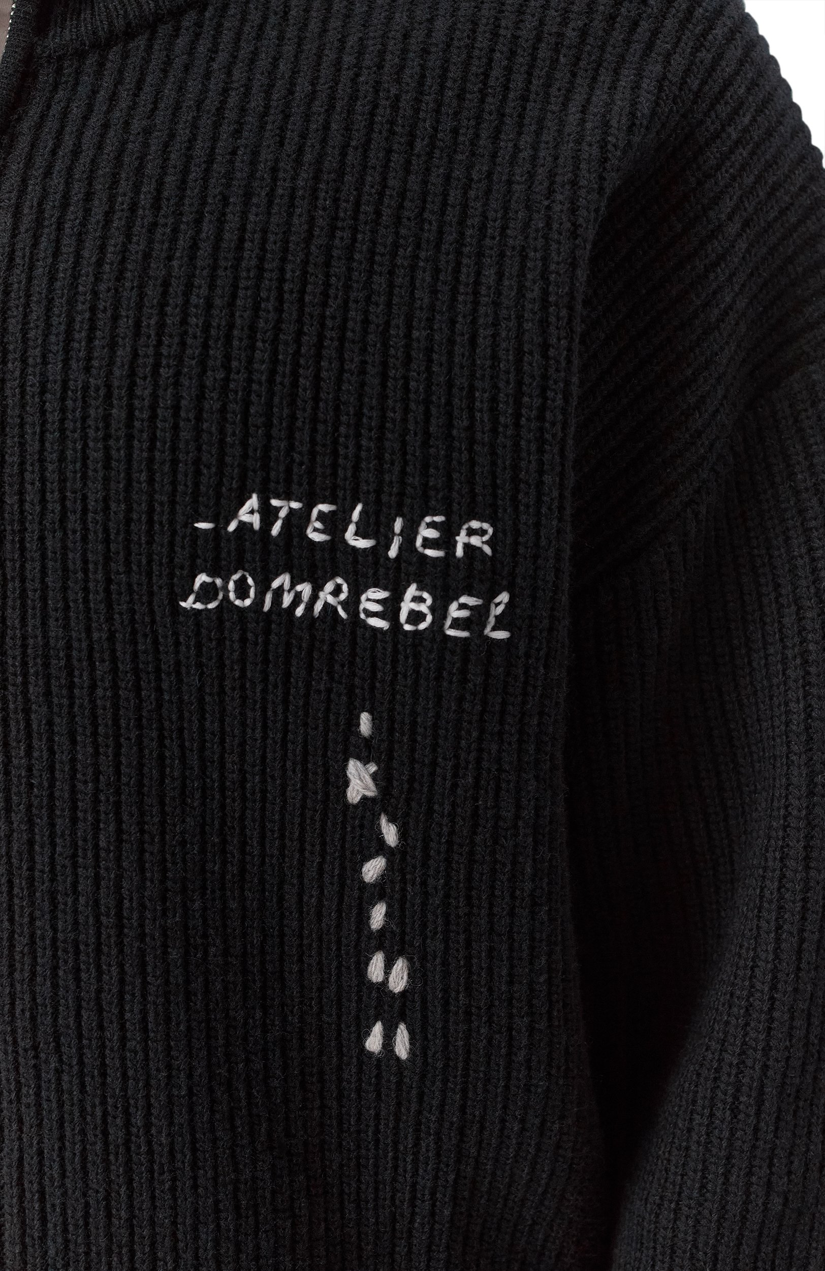 Шерстяной кардиган DOMREBEL, арт. M DADDY/KNIT ZIP CARDIGAN, фото 5
