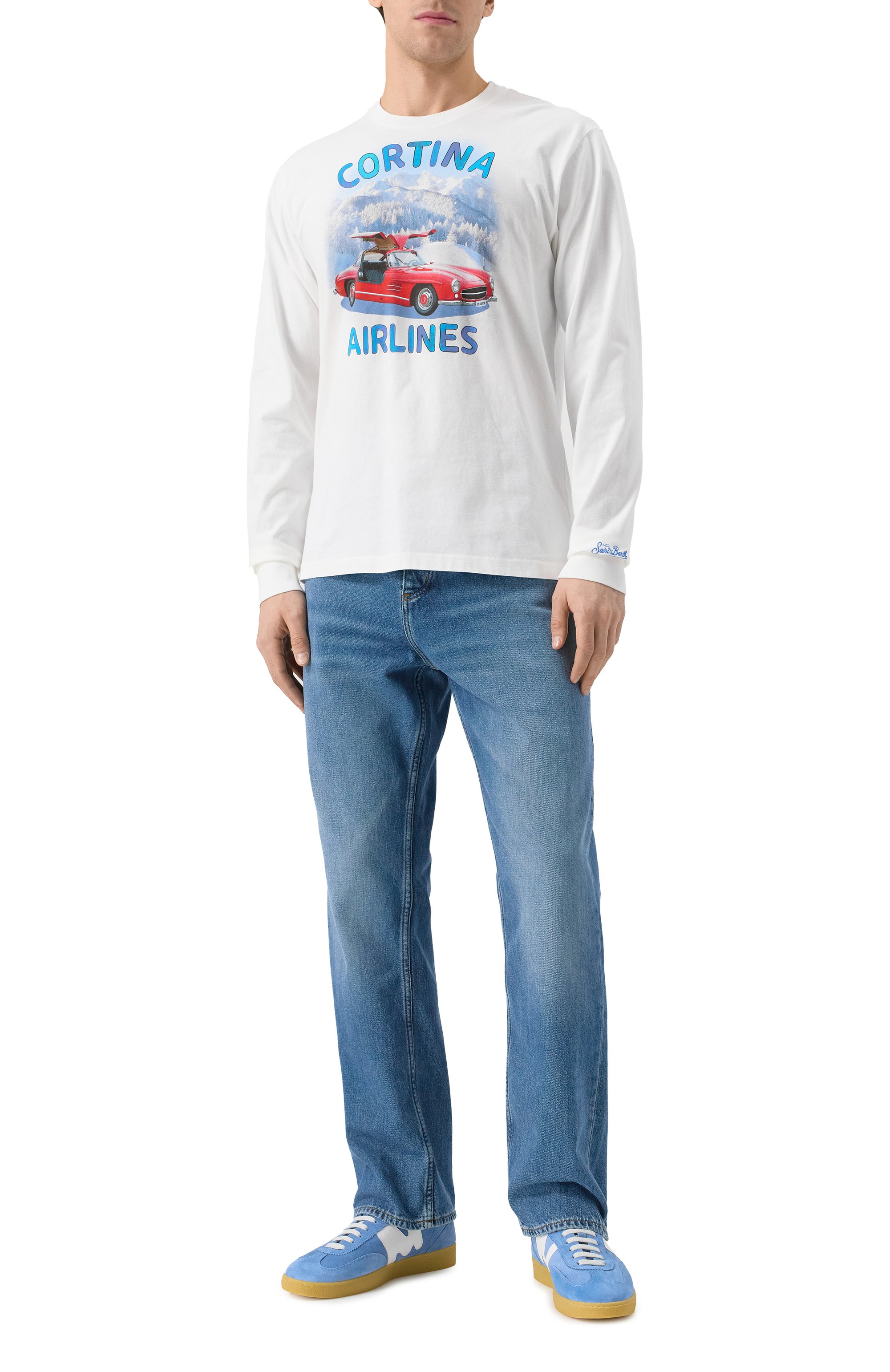 Хлопковый лонгслив MC2 SAINT BARTH, арт. LUT0N/01161G, фото 2