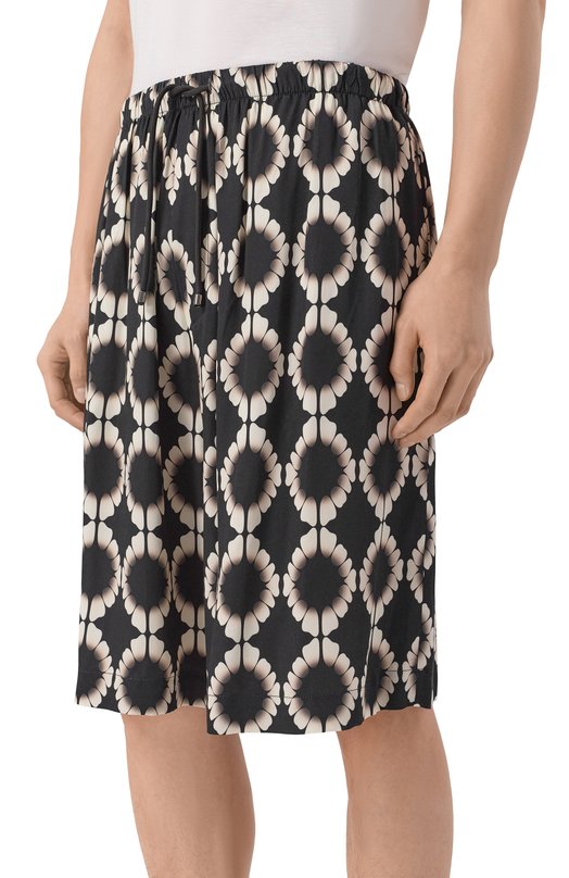 Шорты из вискозы Laneus S6LAMASH095 Чёрный  S6LAMASH095 Фото 3