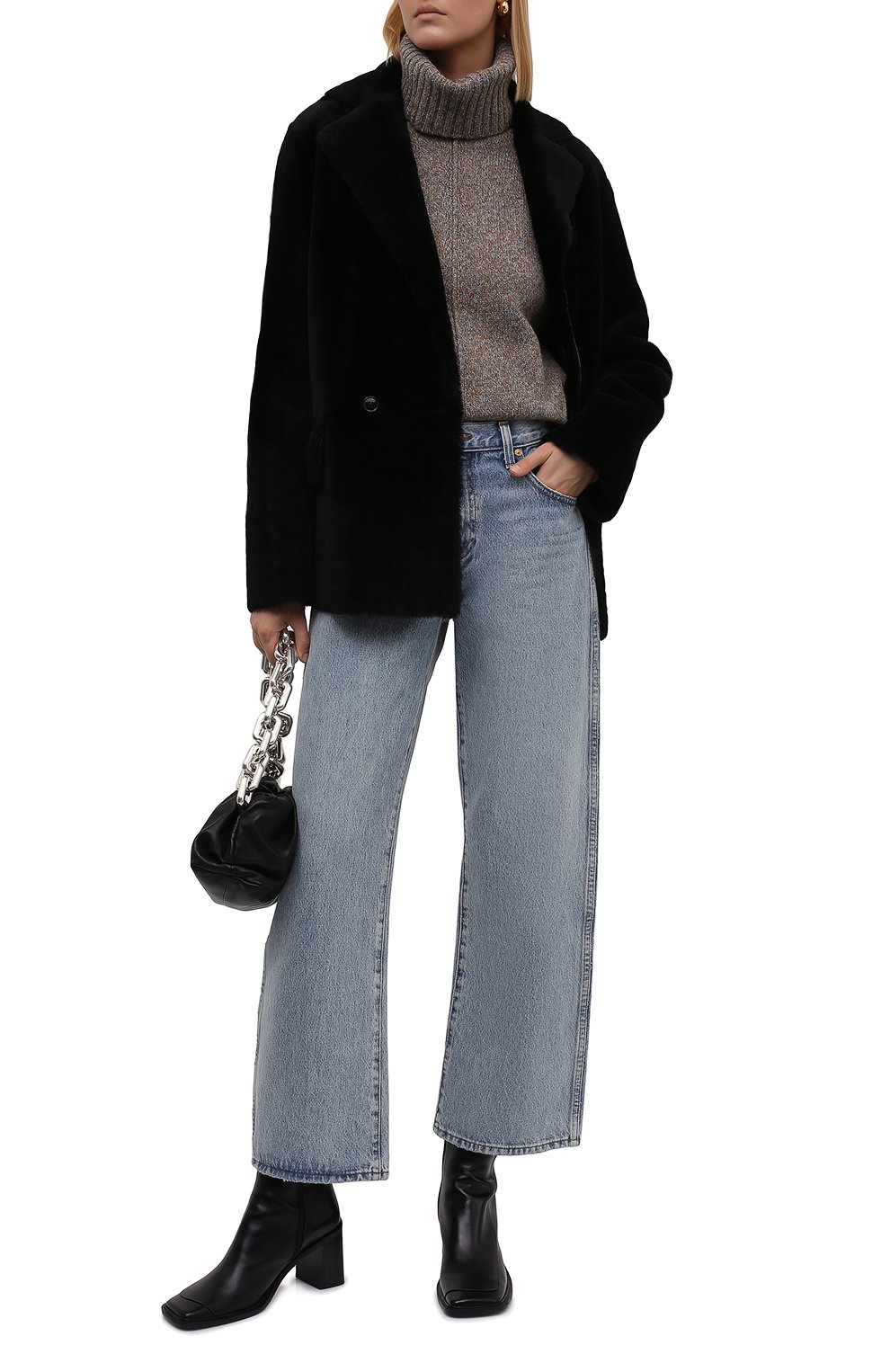 Шуба из овчины INES&MARECHAL, арт. JACINTHE MERIN0S, фото 2