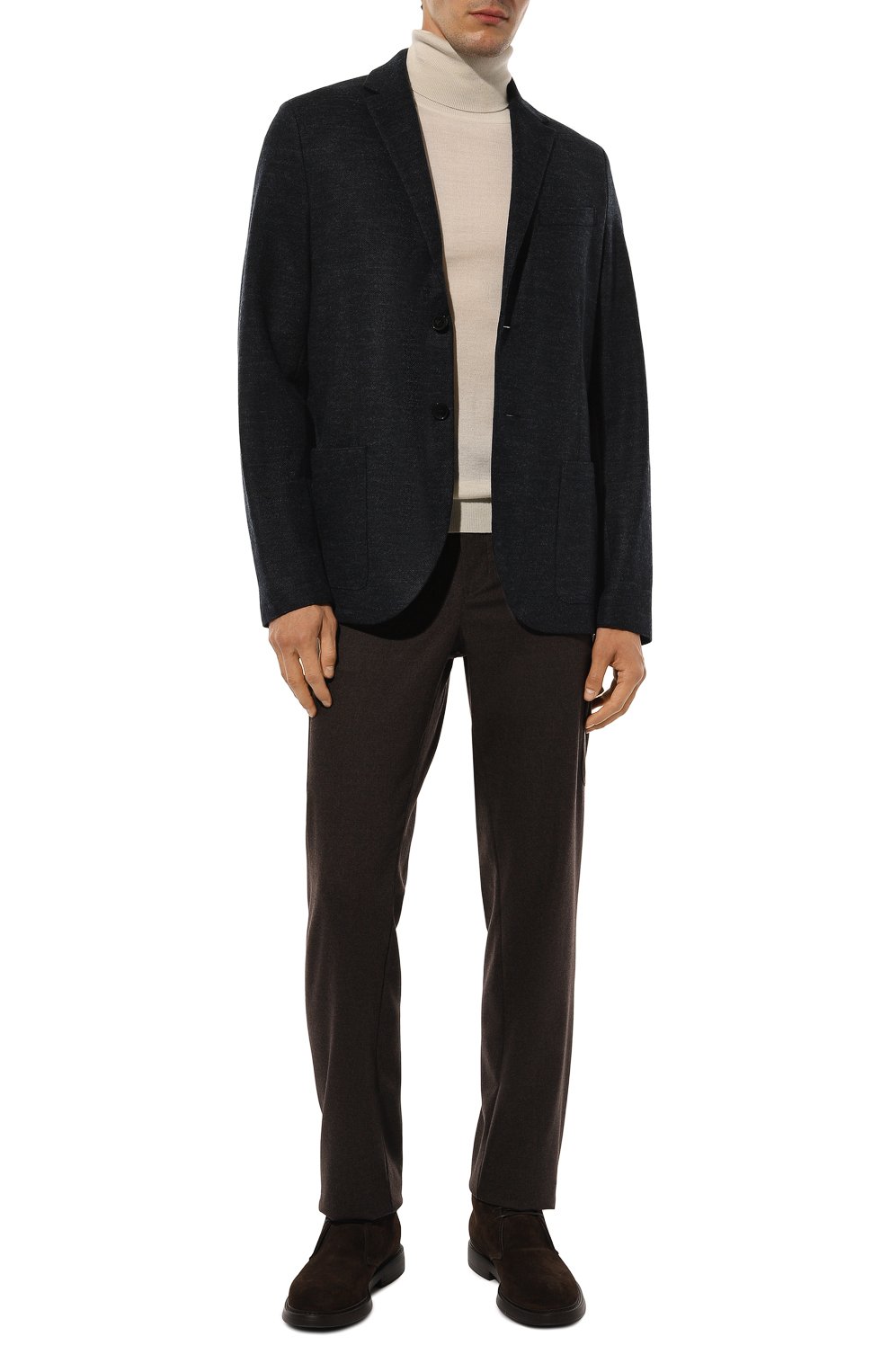 Шерстяной пиджак HARRIS WHARF LONDON, арт. C8P22MVB, фото 3