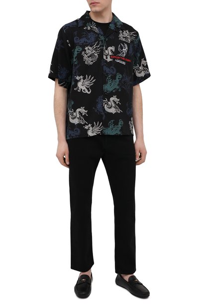 Кожаные мокасины VERSACE, арт. DSU7564/DVTX1G, фото 2