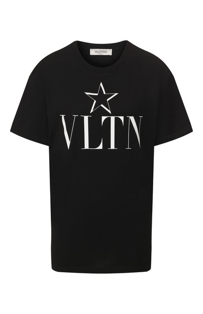 Женская хлопковая футболка VALENTINO, арт. TB3MG05I5B2