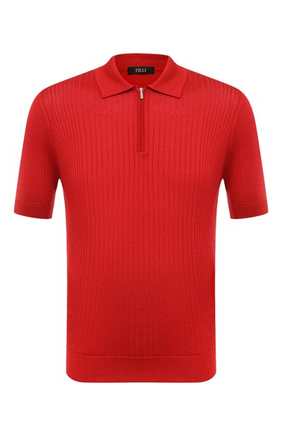 Шелковое поло ZILLI, арт. KZP002M0640VST000, фото 1