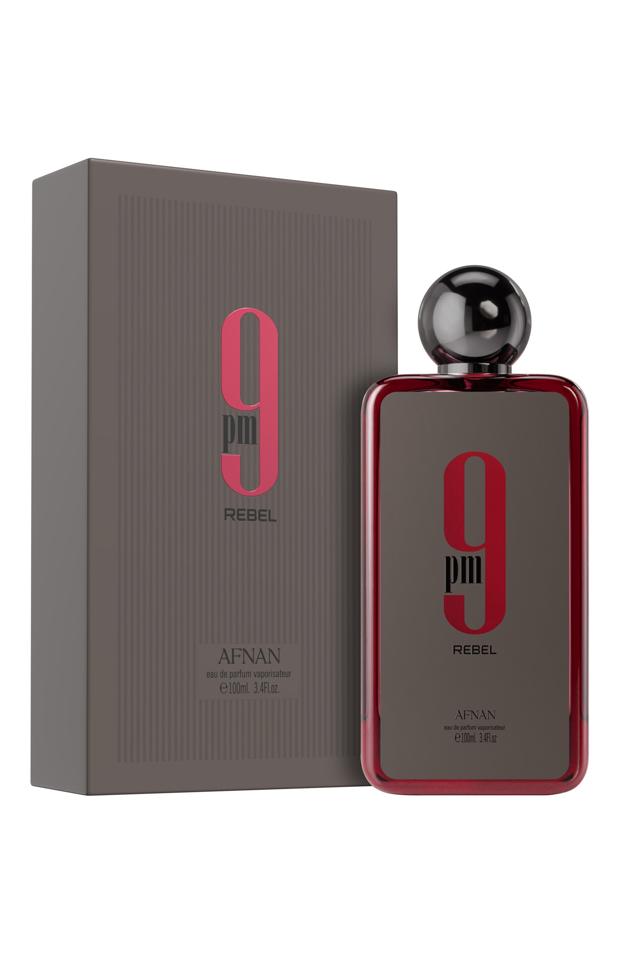 Парфюмерная вода 9 pm rebel (100ml) AFNAN бесцветного цвета по цене 7600 руб., арт. 6290171075288, фото 3 Парфюмерная вода 9 pm rebel (100ml) AFNAN, арт. 6290171075288, фото 3