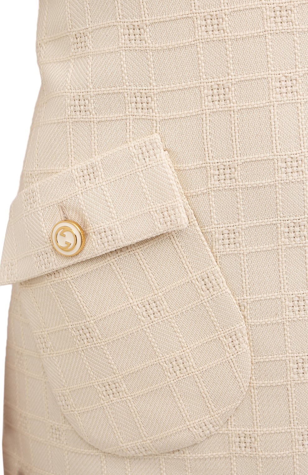 Платье из хлопка и шерсти GUCCI, арт. 631480/ZAD93, фото 5